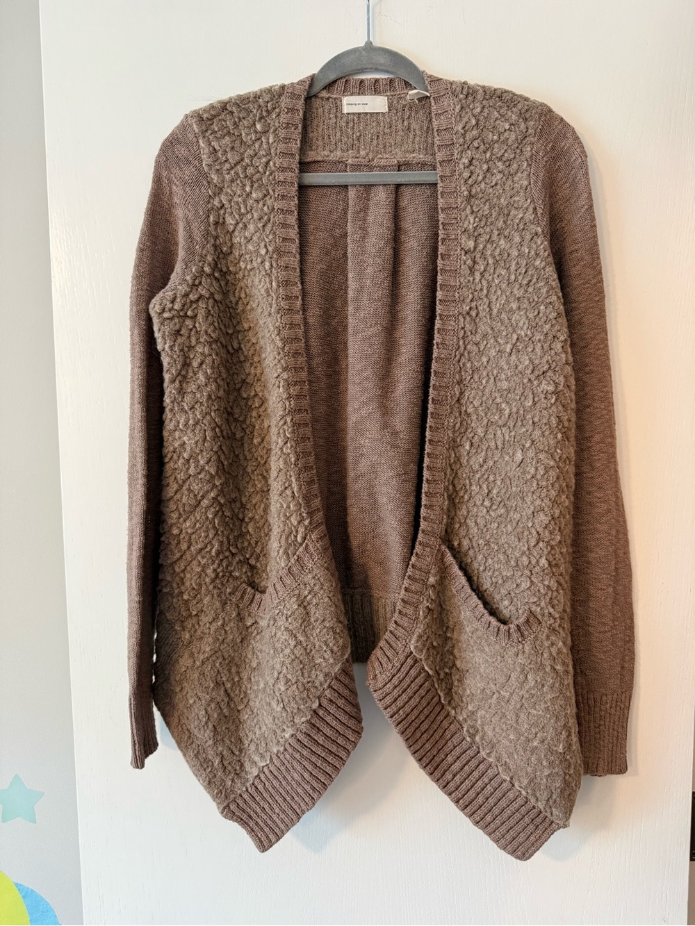 Anthropologie sleeping on snow cardigan